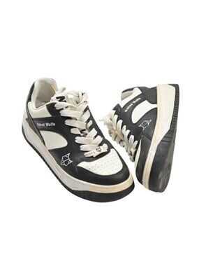 Naked Wolfe Hyde Sneakers in White Black